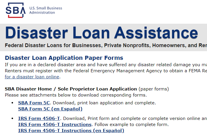 SBA loan
